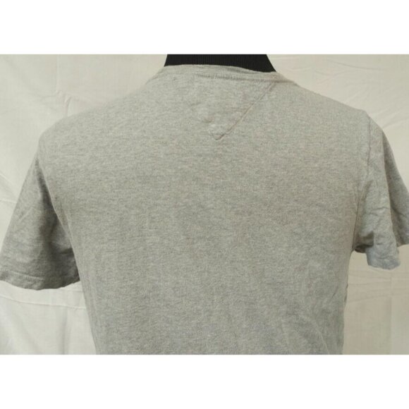Tommy Hilfiger Denim Painter THD 1985 NYC Gray Red White Blue Medium T-Shirt - Picture 9 of 13
